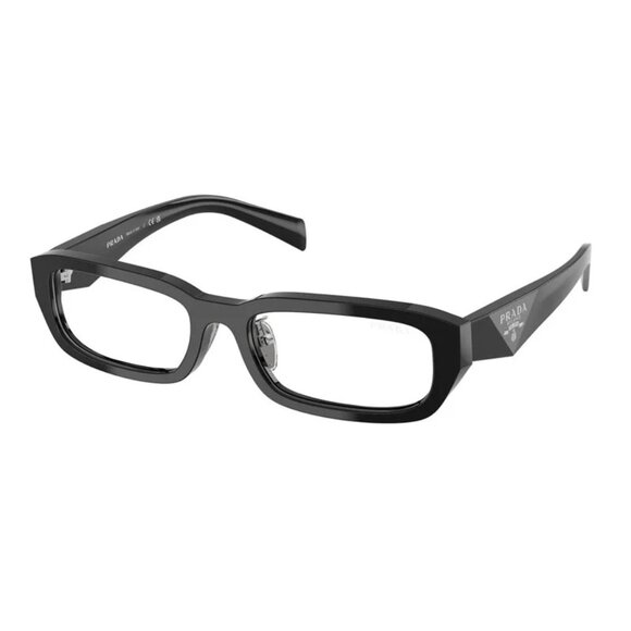 NEW PRADA BLACK EYEGLASSES - Picture 1 of 3